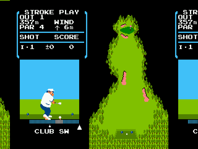 Golf [Falcon030] atari screenshot